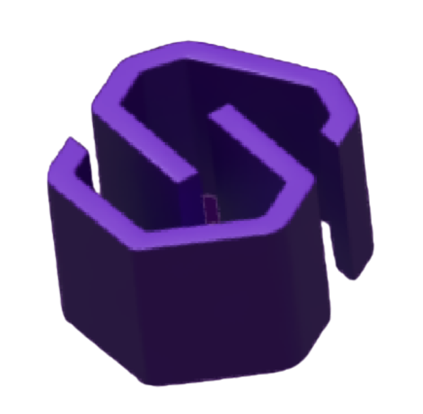 Elemento decorativo em forma de estrela